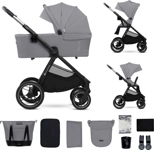 Kinderkraft Kombikinderwagen Nea 2 2v1 Dark Grey