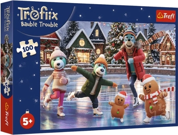 Trefl Puzzle 100 Teile – Weihnachts-Bert in Dosen