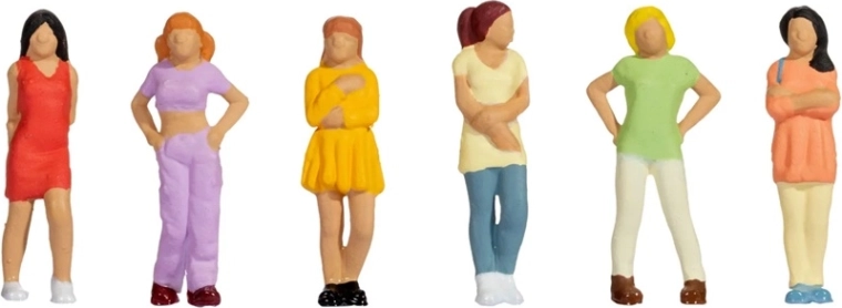 Noch Figuren-Set Mädchen H0 (6 Stk.)