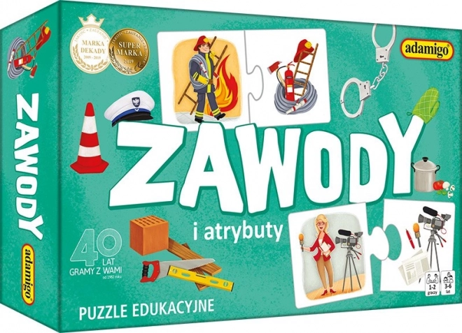 Berufe und Eigenschaften – Puzzle
