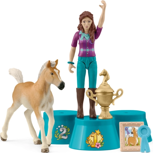 Schleich Pocket Set – Preisverleihung nach dem Turnier mit Lisa und Fohlen