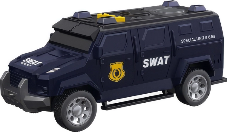 Polizeiauto mit Licht- und Soundeffekten 16,5 cm