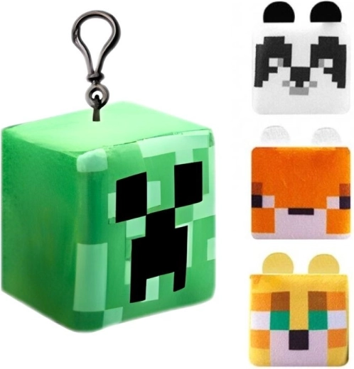 Minecraft Plüschwürfel – Anhänger mit Clip