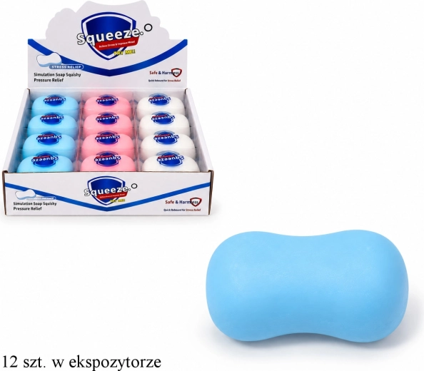 Zusammendrückbare Anti-Stress-Seife – 1 Stück