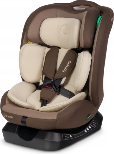 Autositz Lionelo Aart i-Size 40–150 cm beige-braun