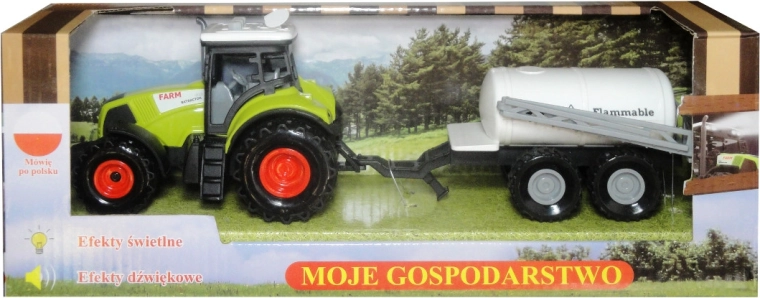 Traktor mit Anhänger mit polnischem Soundmodul