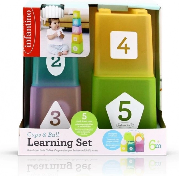 Infantino Stapelbecher mit Ball