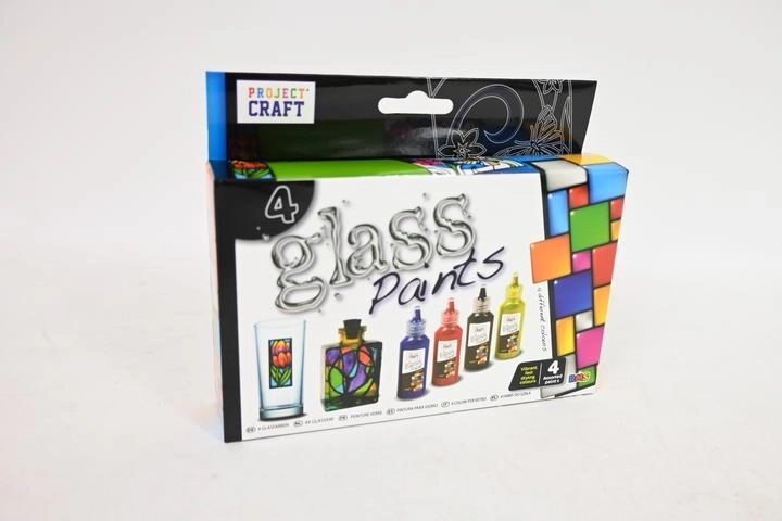 Glasmalfarben-Set – 4 Farben