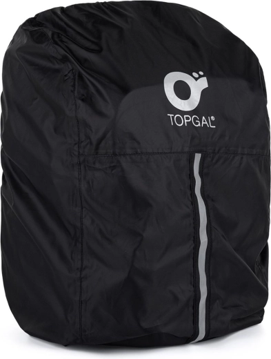 Rucksack-Regenhülle Topgal ZENO schwarz