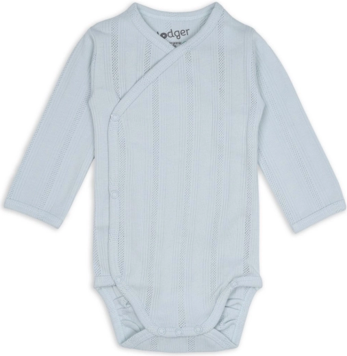 Lodger Baby-Body mit langen Ärmeln Pointelle Air, Größe 56