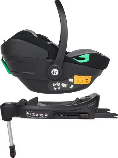 Petite&Mars Autokindersitz Core Pro i-Size Black Grey 40–87 cm mit ISOFIX-Basis