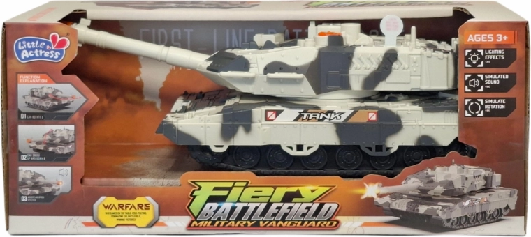 Militärtank mit Licht und Sound