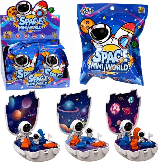 Space Mini World Mini-Weltraumbasis mit Astronautenfigur