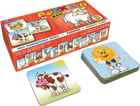 Pexeso MFP LUX – Tiere auf dem Hof