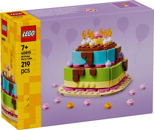 LEGO Iconic Torte für die Geburtstagsparty