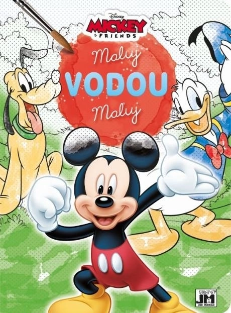 JIRI MODELS Malen mit Wasser – Mickey und die Rennfahrer