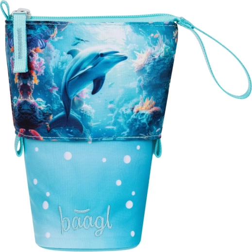 Schulpennal mit Delfinmotiv BAAGL GRS