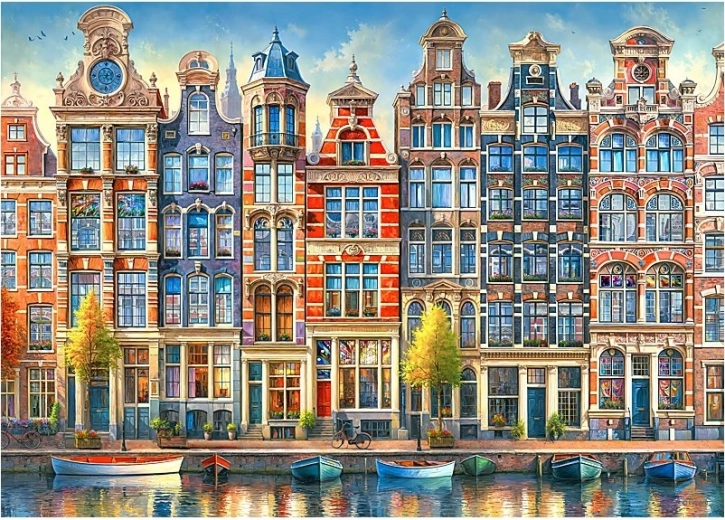 Cherry Pazzi Puzzle Rhythmus von Amsterdam 1000 Teile
