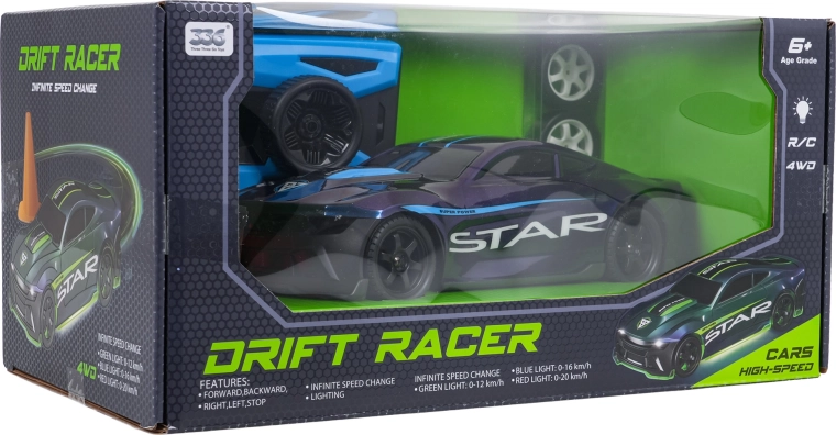 Ferngesteuertes Auto STAR, blau
