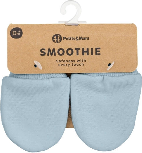 Petite&Mars Babyhandschuhe Smoothie Sky Blue