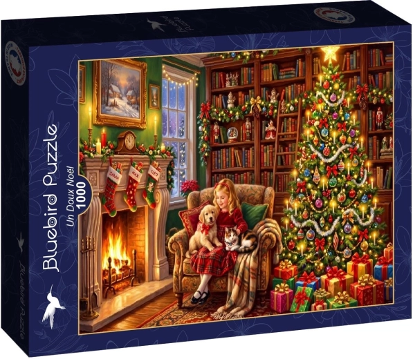 Bluebird Puzzle Frohe Weihnachten, 1000 Teile