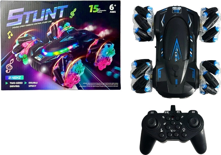 Stunt-RC-Auto mit Licht, Sound und Ladegerät