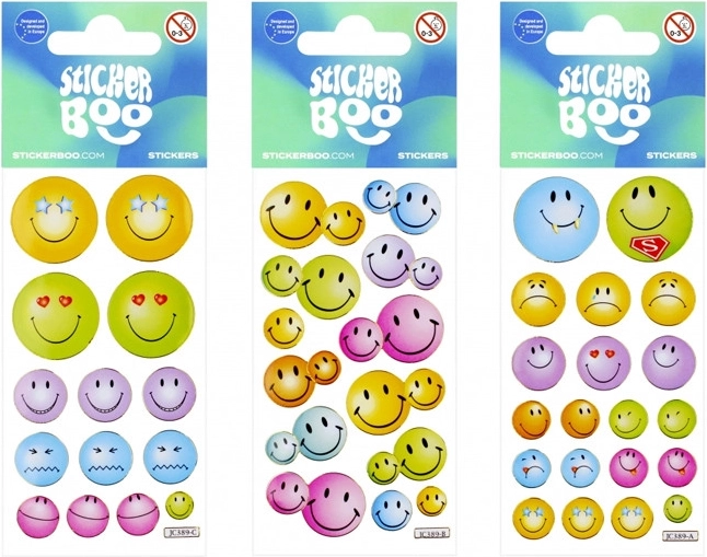 Emoji-Aufkleber – 1 Stück