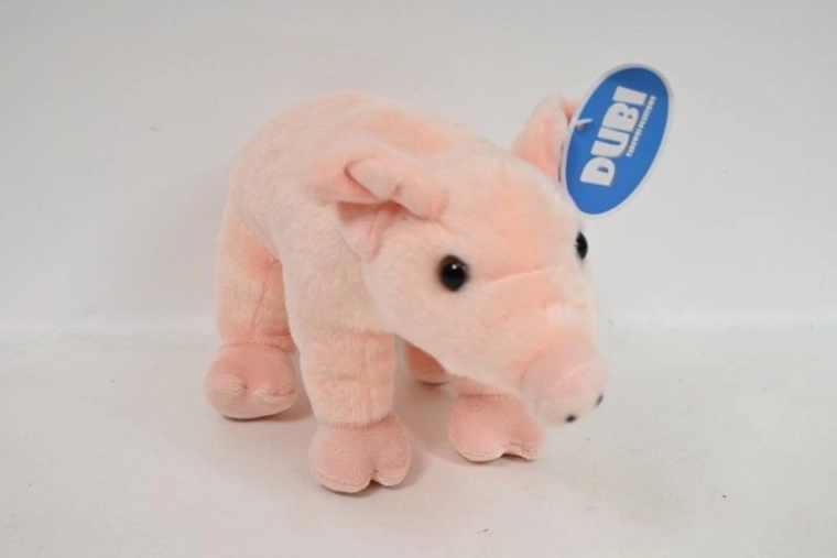 Rosa Plüsch-Schweinchen 22 cm