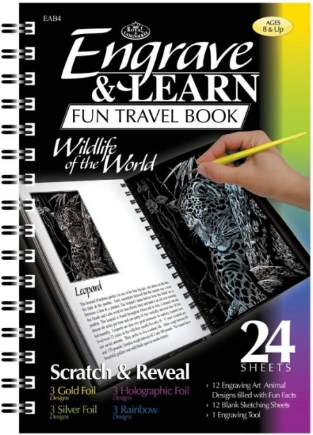 Kratbildkarten - Wilde Tiere