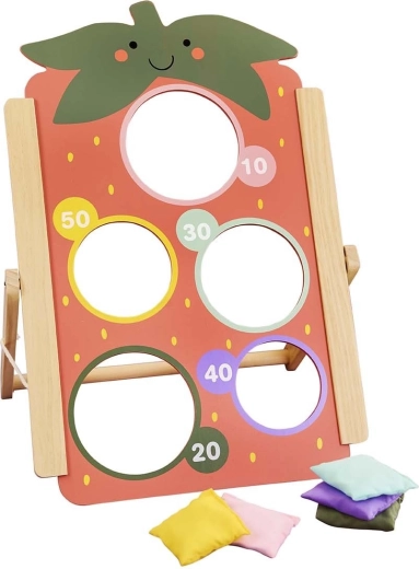 Jabadabado Wurfspiel mit Beanbags – Erdbeere