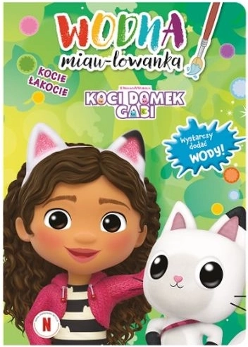 Magisches Wasser-Malbuch Gabby’s Dollhouse: Katzenleckereien