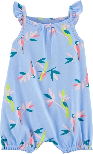 Carter’s Sommer-Strampler Blue Bird für Mädchen