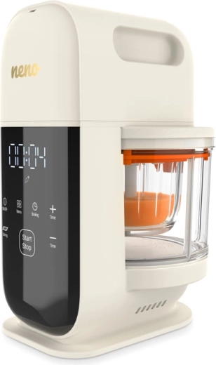 Neno Oro Dampfgarer und Mixer für Babynahrung 4 in 1
