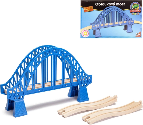 MAXIM Bogenbrücke mit Auffahrschienen