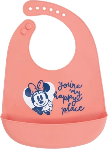 Stor Silikon-Lätzchen Minnie