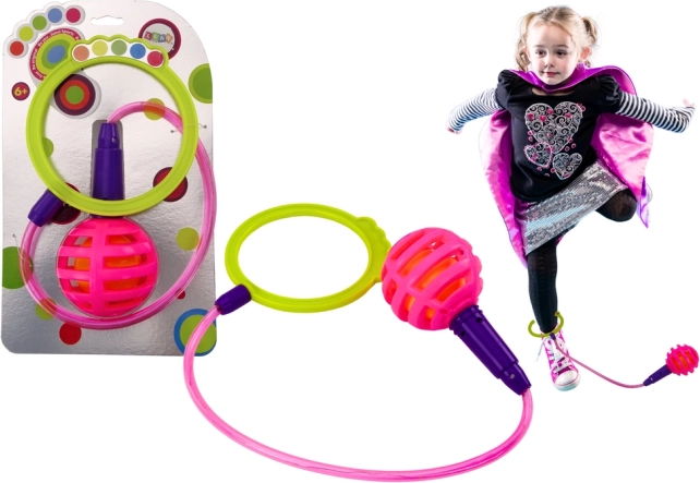 Springendes Spielzeug Skipper LED rosa