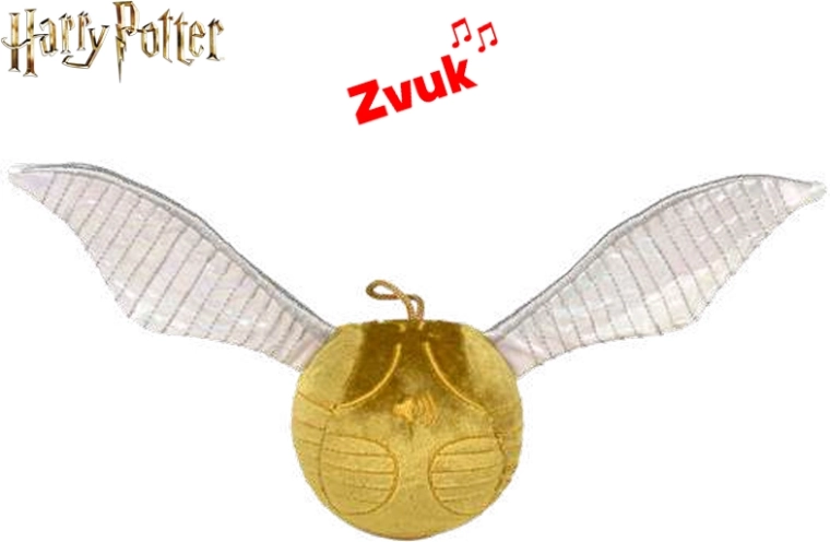 Harry Potter Plüsch-Schnatz mit Sound 22 cm