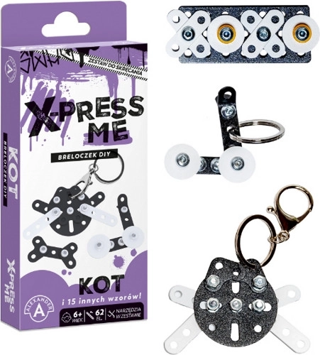 DIY-Anhänger Katze X-Press Me