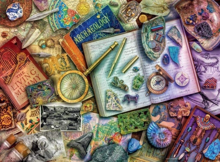 Ravensburger Puzzle Archäologentisch 500 Teile