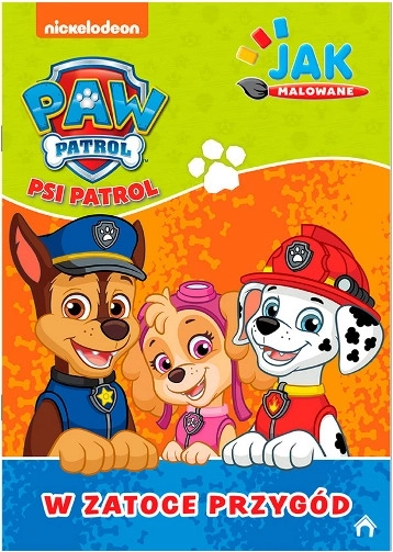 Paw Patrol: Wie gemalt – Abenteuerbucht, Teil 1 – Wasserfarben-Malbuch