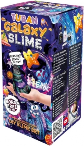 Sada Sliz Slime DIY Galaxy