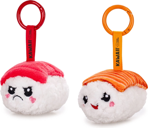 Plush Friends Kawaii Plüsch-Schlüsselanhänger Sushi Nigiri 8 cm – 1 Stück