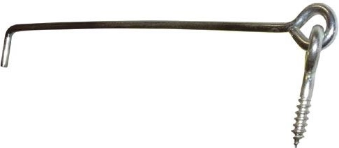 Verzinkte Haken für Fenster und Türen – Set mit 10 Stk.