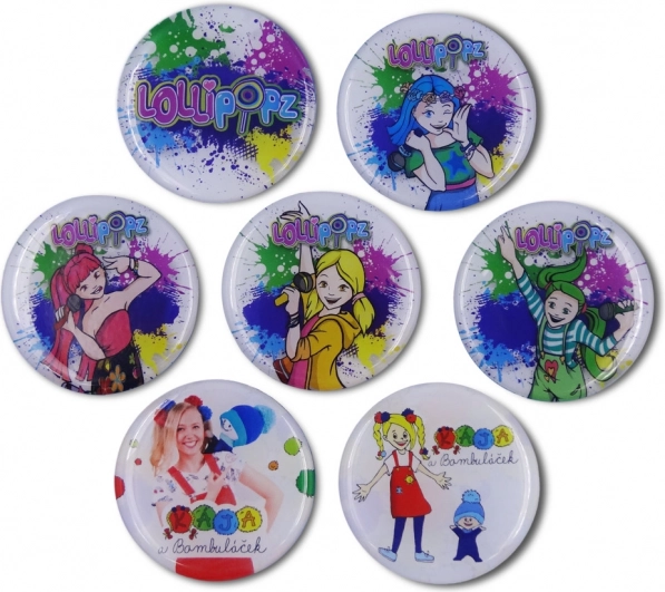 Kühlschrankmagnet LOLLIPOPZ 45 mm