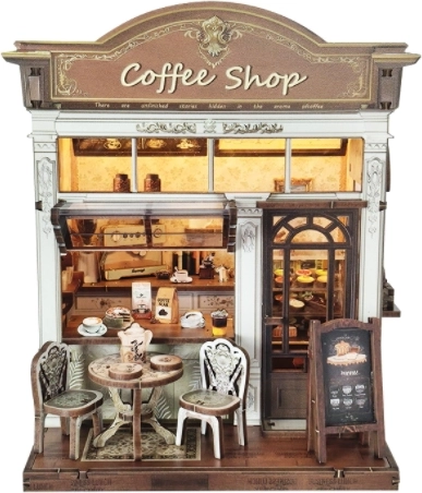 Miniaturhaus – Café-Shop 2Kids Toys