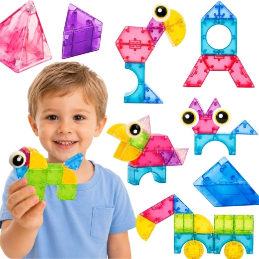 Woopie magnetisches Konstruktionsset M Block 21 Stk.