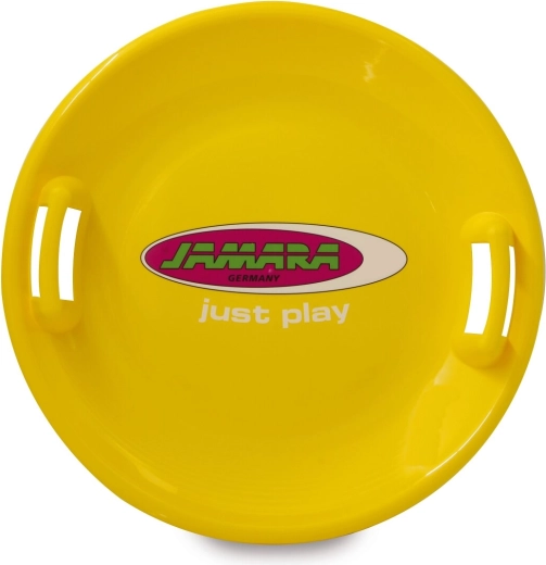 Snow Play runder Schneeteller 60 cm gelb