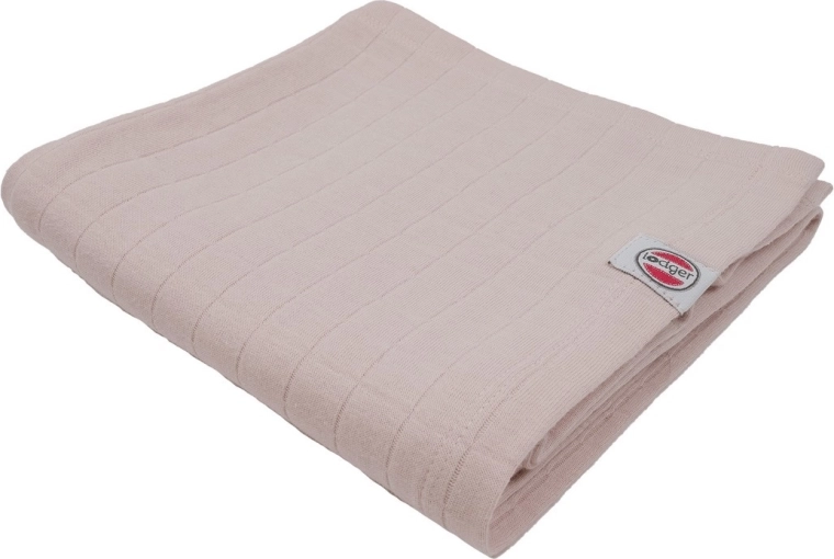 Lodger Swaddler aus Bio-Baumwolle Solid Powder 70 × 70 cm - 1 Stück