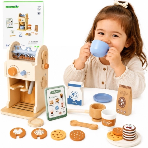 Holzkaffeemaschine Barista TOOKY TOY