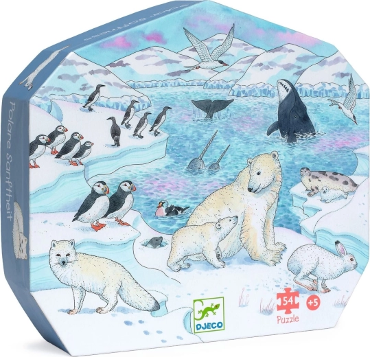 Djeco Puzzle Antarktis 54 Teile